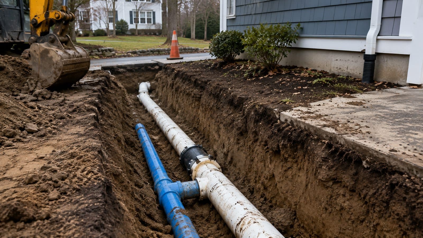 Sewer & Water Lines